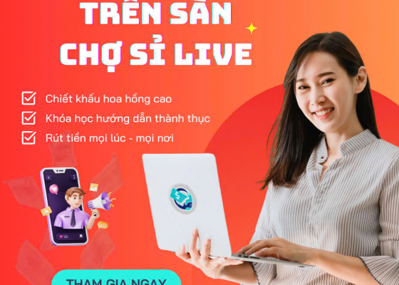 Trở thành cộng tác viên bán hàng trên Sàn Chợ Sỉ Live