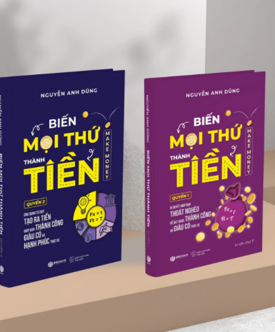 Combo 2 Cuốn Biến Mọi Thứ Thành Tiền (Quyển 1+2) - SBOOKS