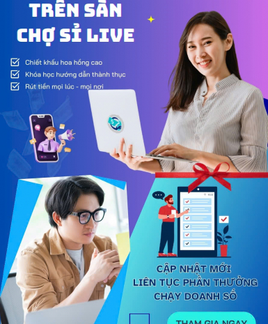 Đăng ký làm cộng tác viên kiếm tiền tại Chợ Sỉ Live