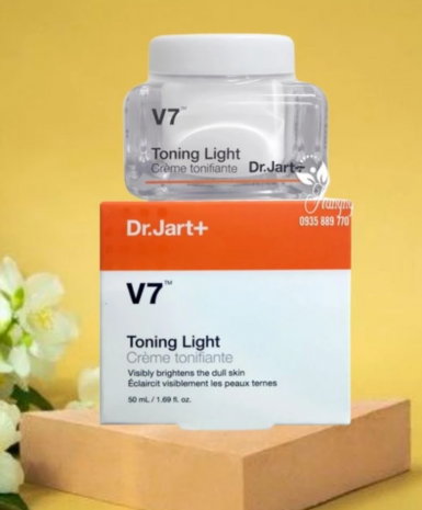 Kem dưỡng trắng da V7 Toning Light Dr Jart 50ml - làm mờ thâm nám - sáng đều màu da 