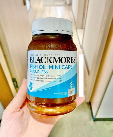 Dầu Cá FISH OIL Mini Caps BLACKMORES 400 viên Úc - ALISA